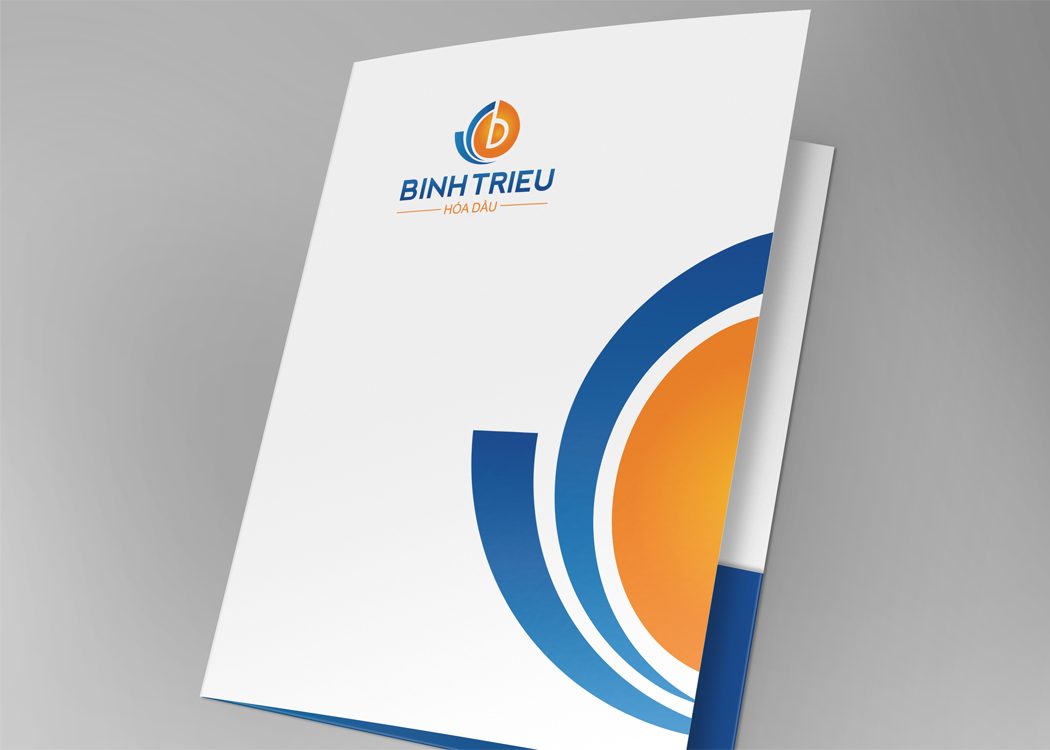 BÌNH TRIỆU - Thiết kế logo và hệ thống nhận diện thương hiệu công ty hoá dầu Bình Triệu